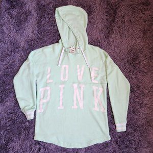LOVE PINK Pink Mint Green Sweater Women's Size X-Small